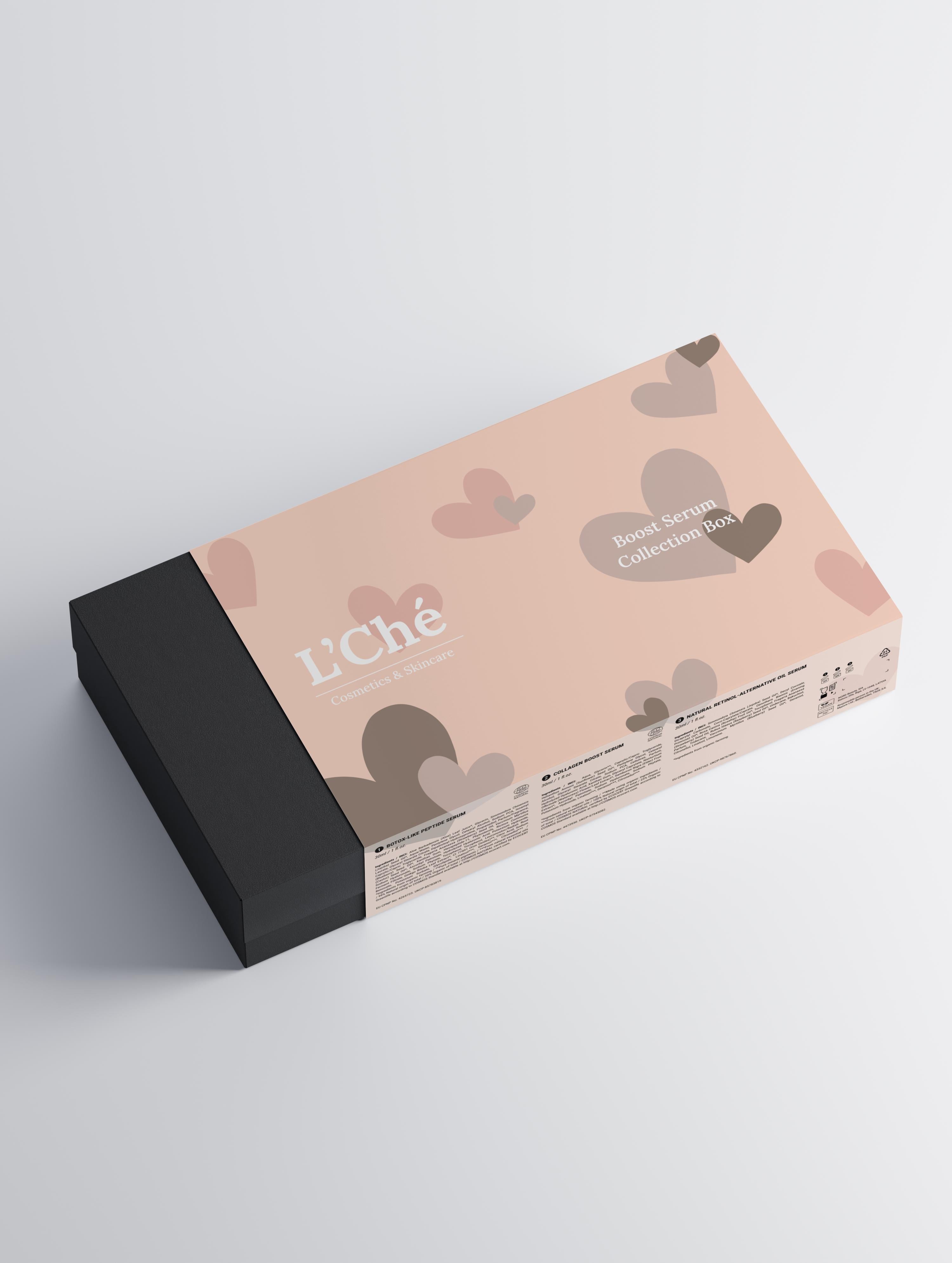 Boost Serum Collection Box voorkant half open