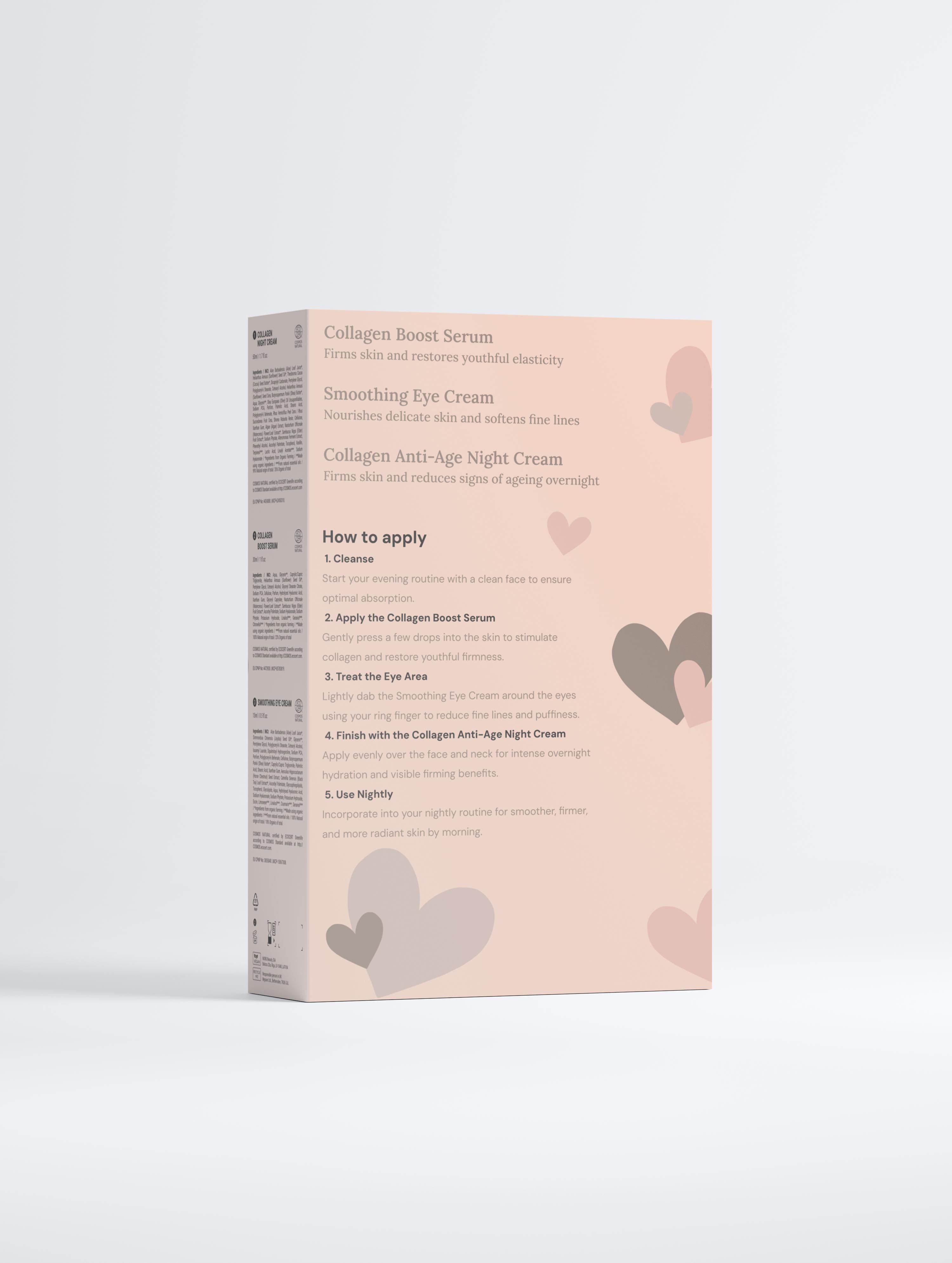 Collagen Night Routine Collection Box achterkant