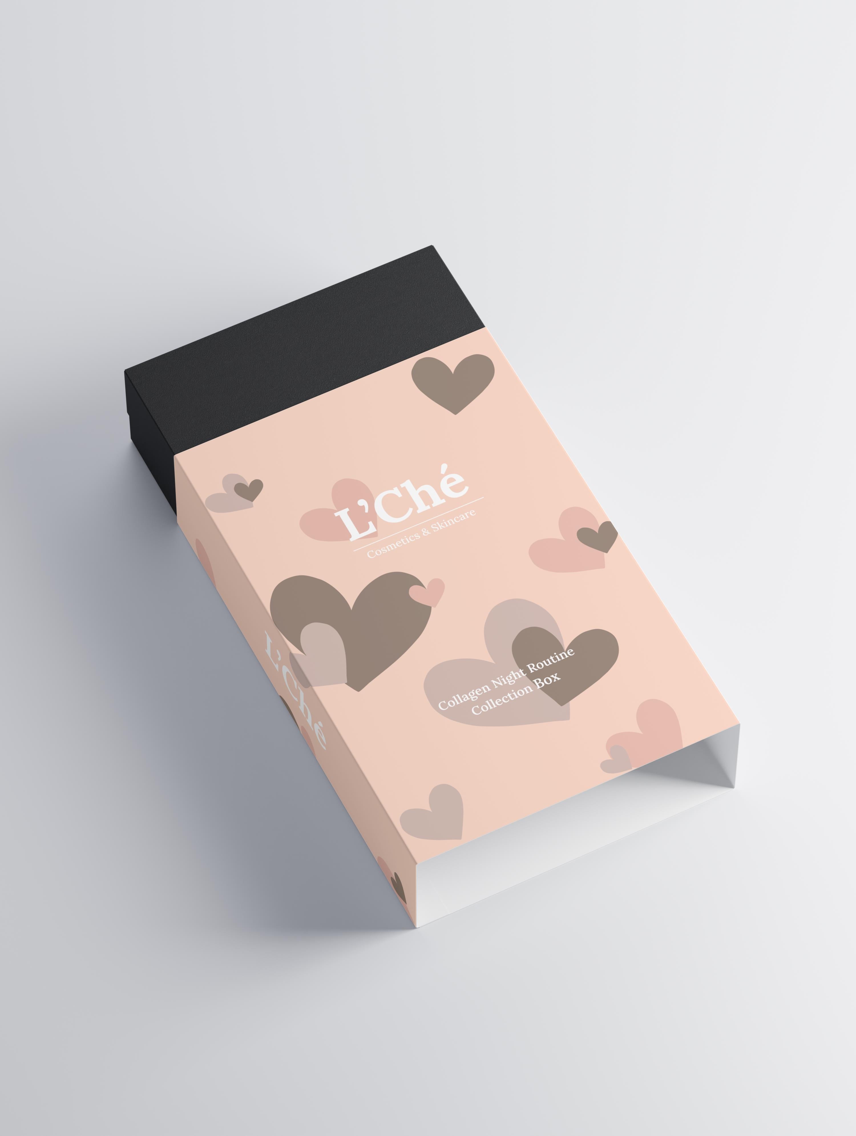 Collagen Night Routine Collection Box voorkant half open
